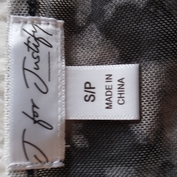 J for Justify Pre-owned See Through Shirt S/P - Picture 4 of 6